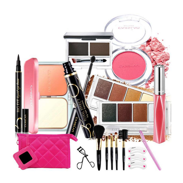 Makeup Set Mascara Powder Cake Eyebrow Powder Eyebrow Pencil Counter Beginner Makeup Set