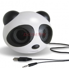 Ansov mini computer USB2.0 small speaker Cute Panda portable notebook desktop computer speaker audio