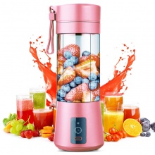 380ML Electric Fruit Juicer Personal Size Portable Juicer Cup Rechargeable USB Mini Blenders For Travel