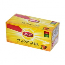 LIPTON YELLOW LABEL TEA BAGS 25 X 2G