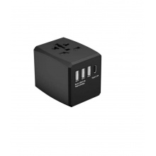 Worldwide type-C travel adapter 4USB usb-c PD30W wall power travel adaptor multi plug international universal travel ada