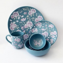 Ceramic plate porcelain dinnerware sets for home restaurant hotel