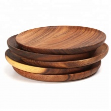 High Quality Tableware Dinnerware Wood Plate Wholesale Dinner Plates Sets Dinnerware Set Dishes & Plates