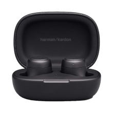 Harman Kardon wireless Bluetooth headset black integrated microphone can talk for 20 hours 
