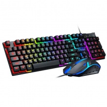 Gamer Keyboard Teclado Backlit RGB Keyboards Mouse Computer Laptop Mechanical Gaming Keyboard and Mouse