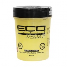 ECOSTYLE BLACK CASTOR OIL GEL 946ML